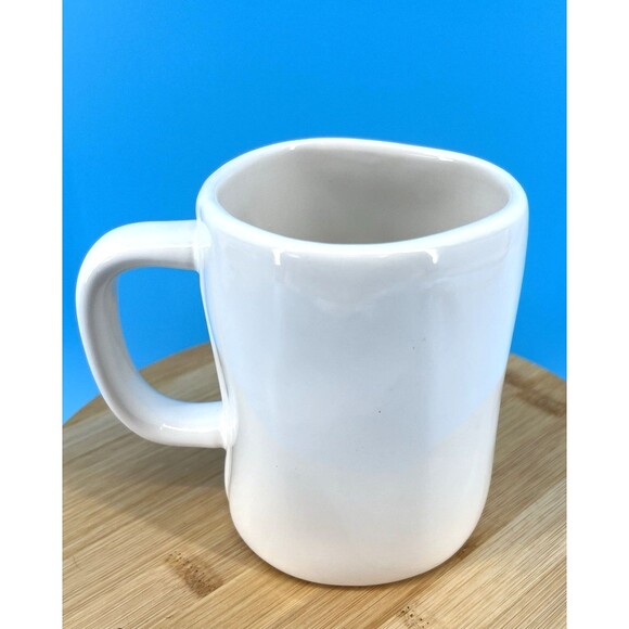 Rae Dunn Artisan Collection by Megenta Glossy White "Joy" Mug #213 - Picture 3 of 5
